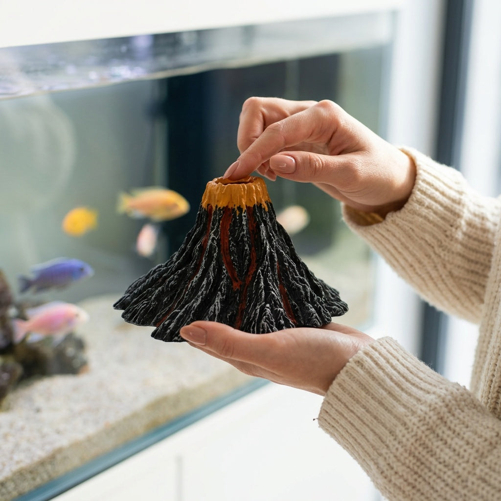 Aquarium Volcano Bubbler