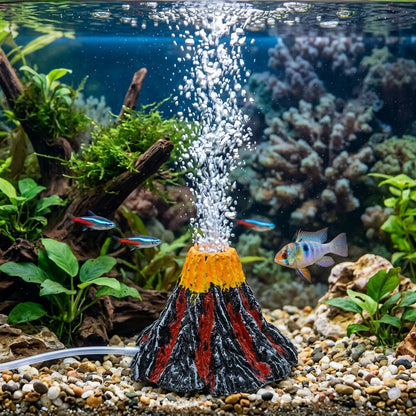 Aquarium Volcano Bubbler