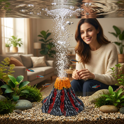 Aquarium Volcano Bubbler